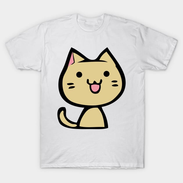 cat T-Shirt by kawaii_shop